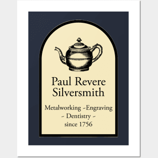 Paul Revere Shop Sign Posters and Art